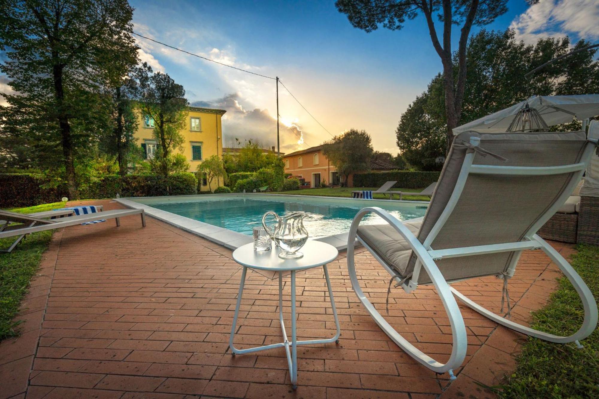 Villa Ines Charme Near Lucca Altopascio Bagian luar foto
